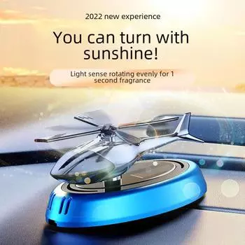 Ароматерапевтическое украшение для автомобиля на солнечных батареях: Стойкий парфюм для консольного дисплея Gardenia красный