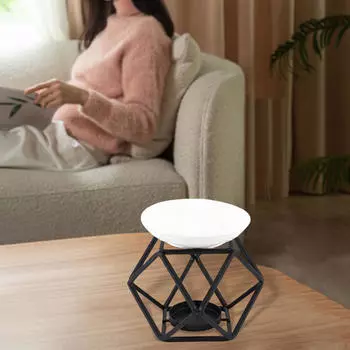 Ароматерапия с эфирным маслом и держателем для чайных свечей, подогреватель ароматов для дома, спальни, ароматизированный