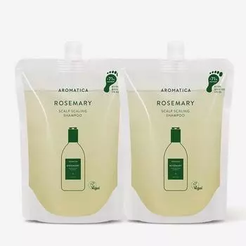 Aromatica 1+1 Rosemary Scaling Shampoo Refill 500ml 245497