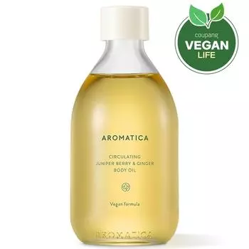 Aromatica Circulating Body Oil Juniper Berry & Ginger Flavor, 100ml, 1 unit