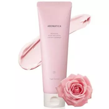 [AROMATICA] Очищающий крем-настой розы Reviving Rose Infusion Cream 145 г