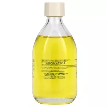 Aromatica, Масло для улучшения кровообращения, ягоды можжевельника и имбирь, 3,3 жидких унции (100 мл)