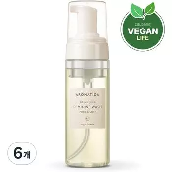 AROMATICA Очищающее средство для женщин Pure & Soft, 170 мл, 6 шт.