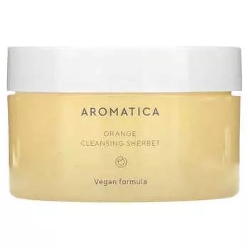 Aromatica, Очищающий апельсиновый сорбет, 5,2 жидких унций (150 г)