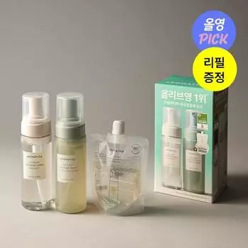 Aromatica Pure&Soft Женское очищающее средство 170мл Duo Special, корейская женская продукция 170ml Duo + Refill 100 giveaway plan