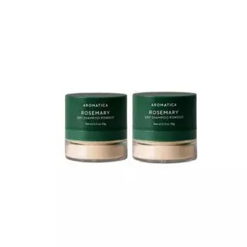 Aromatica Rosemary Dry Shampoo Powder 10g, 2 pieces, 10ml