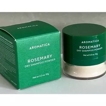Aromatica Rosemary Dry Shampoo Powder Hair Care Oil Control Volume, 1 Set