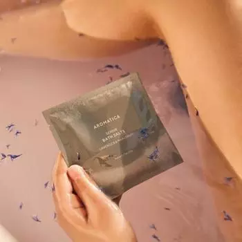 AROMATICA Serene Соль для ванн Лаванда и Майорам 50г