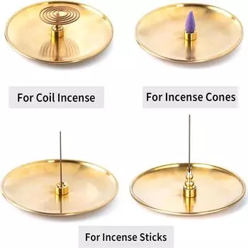 Ароматическая палочка с девятью отверстиями + ароматическая палочка из тыквы + мини-латунная ароматическая палочка Аксессуары для курильницы