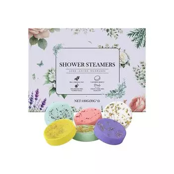 Ароматическая паровая салфетка для душа Свежий аромат Успокаивающий Насладитесь ванной Паровая салфетка для душа One Size