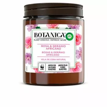 Ароматическая свеча Air Wick Botanica Geranium Roses 205 г