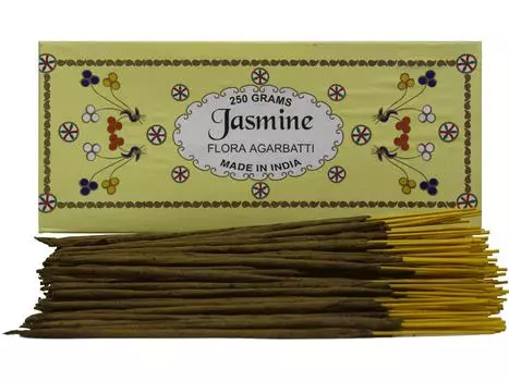 Ароматические палочки Dimraj Jasmine Agarbatti 250 грамм Ароматические благовония Jasmine Flora Aroma 250 Grams