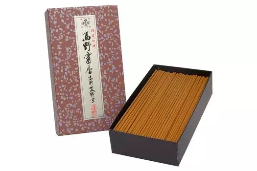 Ароматические палочки Koyasan Daishido, специально отобранный сандал, Takano Reika, большая коробка 5 см
