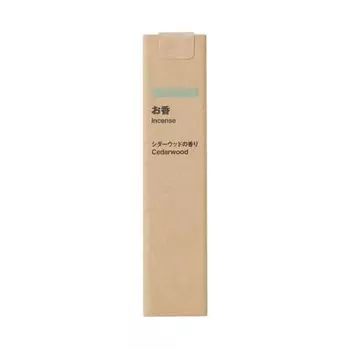 Ароматические палочки MUJI с ароматом кедра 1,8 x 1,8 x 7,9 см 12 штук 12826460