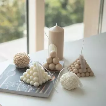 Ароматические свечи для дизайна интерьера, красивые свечи для украшения дома, креативные подарочные ароматические свечи ручной работы, новые ароматические свечи