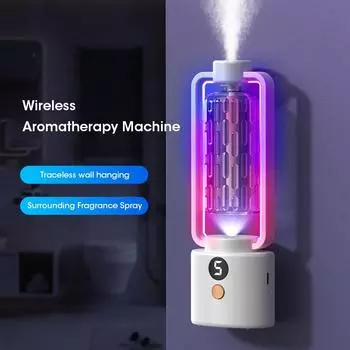 Ароматический диффузор, аппарат для ароматерапии с эфирными маслами, перезаряжаемый настенный освежитель воздуха для дома, дезодорант для туалета
