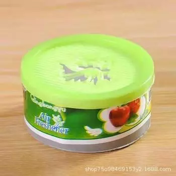 Ароматический твердый освежитель воздуха для туалета в помещении, дезодорант] apple