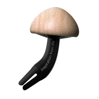 Ароматический зажим для вентиляционного отверстия автомобиля, шикарный деревянный дизайн, ароматизированные аксессуары премиум-класса светло-коричневого