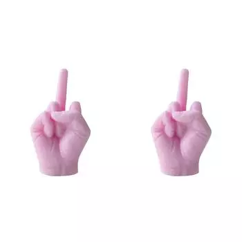 Ароматизированная свеча «Средний палец» из соевого воска, долговечная свеча для спальни, гостиной