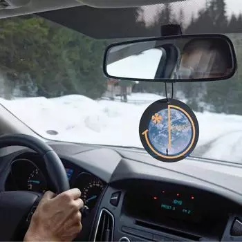 Ароматизированные открытки для автомобиля Автомобильные зеркала Ароматизаторы воздуха Декоративные многоцелевые автомобильные ароматерапевтические таблетки Карточки для шкафа и ящика синий