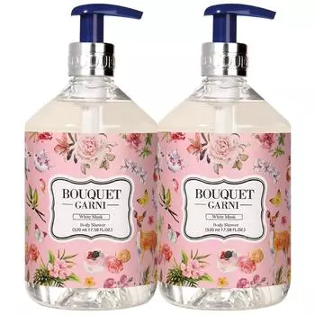 Ароматизированный гель для душа Bouquet Garni White Musk, 520 мл, 2 шт.