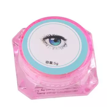 Ароматизированный крем для снятия клея с наращенных ресниц, быстрорастворимый крем для снятия клея с ресниц, 5 г, 0,18 унций 5g