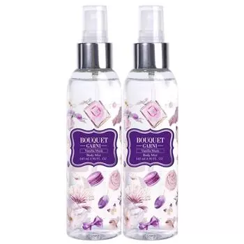 Ароматизированный одеколон для тела Bouquet Garni Body Mist Shower Cologne Vanilla Musk, 145 мл, 2 шт.