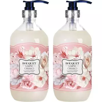 Ароматизированный шампунь Bouquet Garni Deep Perfume с ароматом белого мускуса, 1 л, 2 шт.