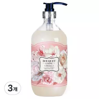 Ароматизированный шампунь Bouquet Garni Deep Perfume с ароматом белого мускуса, 1 л, 3 шт.