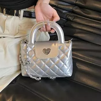 Ароматная сумка Diamond Grid для женщин, универсальная, высококачественная версия, маленькая, роскошная, модная, трендовая, для взрослых