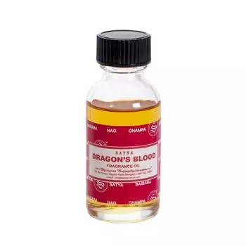 Ароматное масло «Кровь дракона» Сатья Наг Чампа — настоящая ароматическая смесь для релаксации и медитации, набор из 1 шт.