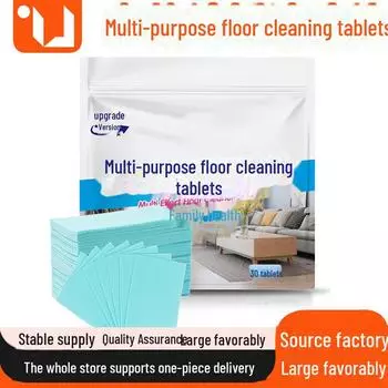 Ароматные многофункциональные таблетки для мытья полов: Эффективное обеззараживание и осветление кафельных полов 30 pieces osmanthus жёлтый