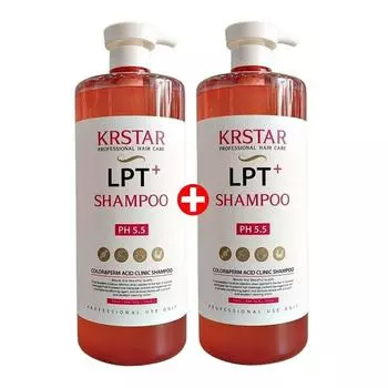 Ароматный, большой емкости, слегка кислый грейпфрутовый шампунь, салонный протеин для поврежденных волос после окрашивания, шампунь Polton Clinic, 1500 мл, 2 шт.