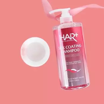 Ароматный шампунь Hair Plus Silk Coated 1000 мл, шампунь для салонов красоты, 1 л, 1 шт.