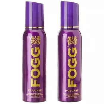 Ароматный спрей для тела Fogg Paradise Combo для женщин (Упаковка из 2 шт.)