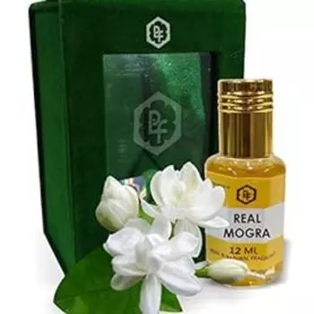 Ароматы Параг НАСТОЯЩАЯ МОГРА(жасмин) 12 мл настоящего и натурального эфирного масла, лучшее эфирное масло для мужчин и женщин, 100% безалкогольное и стойкое эфирное масло 12 ML