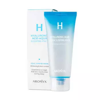 Aronyx Hyaluronic Acid Aqua Sleeping Pack 100ml 1Pcs/2Pcs 1Pc