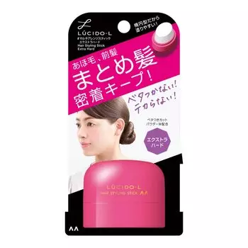 Arrangement Stick Extra Hard Hair Fixing Bangs Keeping Hair Stick Hair Wax Stylish Green Scent 13g LUCIDO-L #Multi (x 1)