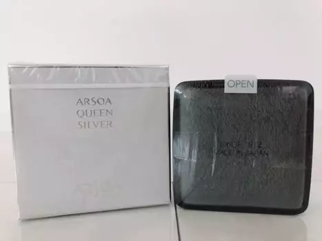 ARSOA Queen Silver 135 г очищающее мыло для лица [сменный блок]