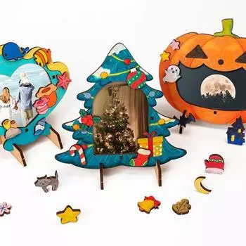 Art Box/Claypia 111 изготовление рамы из МДФ изготовление елки для детского сада