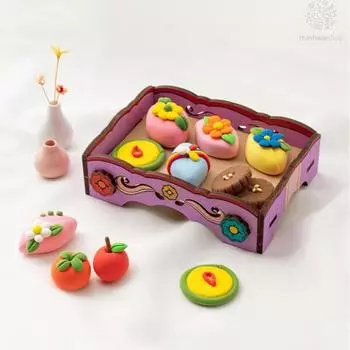 Art Box/Claypia 131 Стол для закусок Chuseok Цветная глина Упаковка