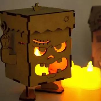 Art Box/Claypia 209 Minhwa Shop Изготовление светильников для вечеринки в честь Хэллоуина