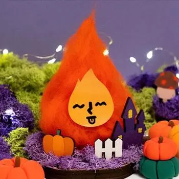 Art Box/Claypia 218 Minhwa Shop МДФ Костер Набор для изготовления начальной школы