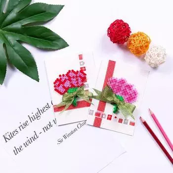 Art Box/Claypia Color Бусины 5 мм Гвоздика Упаковка для изготовления открытки (2 куска)