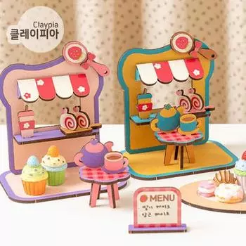 Art Box/Claypia Miniature DIY Art Kit Shop Model Making