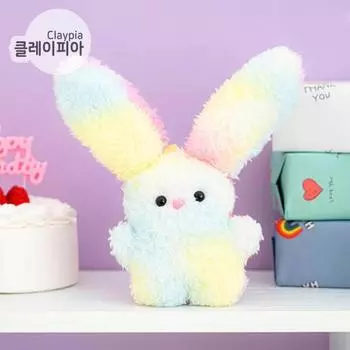 Art box/Claypiea doll keyring, rabbit keyring, bag ring, key holder, key ring making