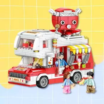 Art Box/Metal Tour Brain Development Mini Block Making - Camping Food Truck