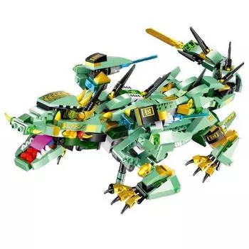 Art Box/Replica Block Technique Smart Kang Dragon Green Block RC (CBT260222APP)