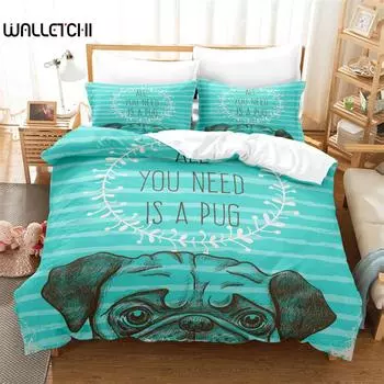 Art Cartoon Animals Bedding Set Duvet Cover Set 3d Bedding Digital Printing Bed Linen Queen Size Bedding Set Fashion Design EU single(135x200cm)