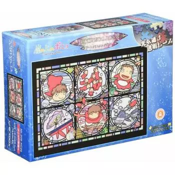 Art Crystal Jigsaw Рыбка Поньо на скале Новости о море Поньо 208 деталей (208-AC26)